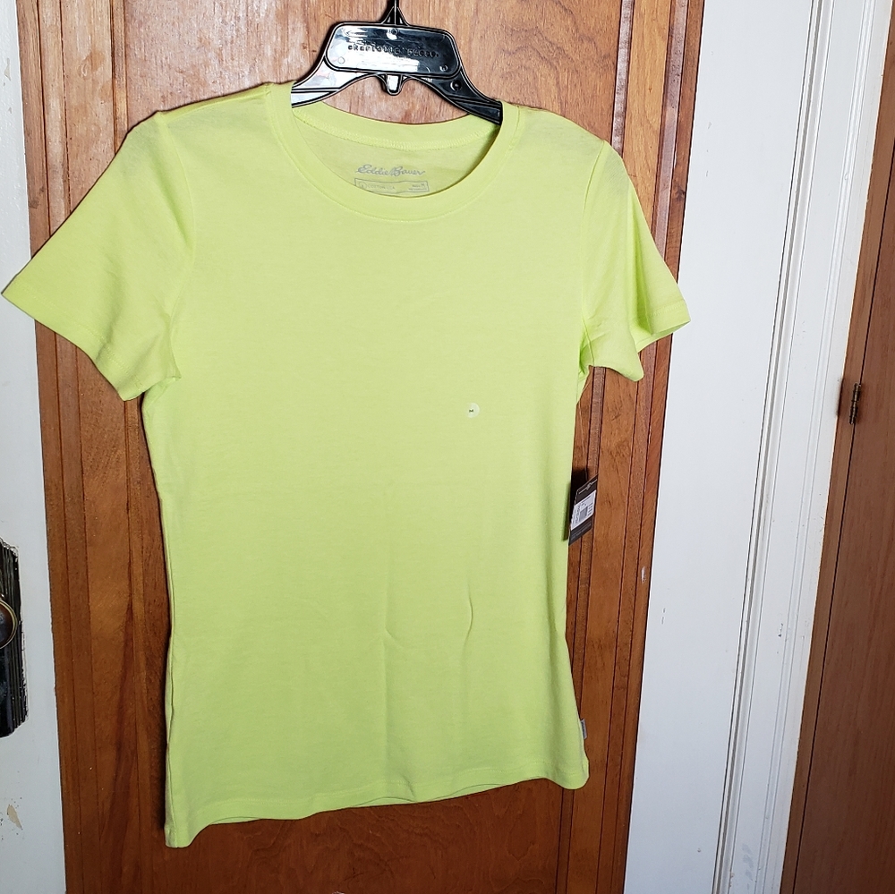 Eddie Bauer | Bright Yellow T-shirt Medium NWT